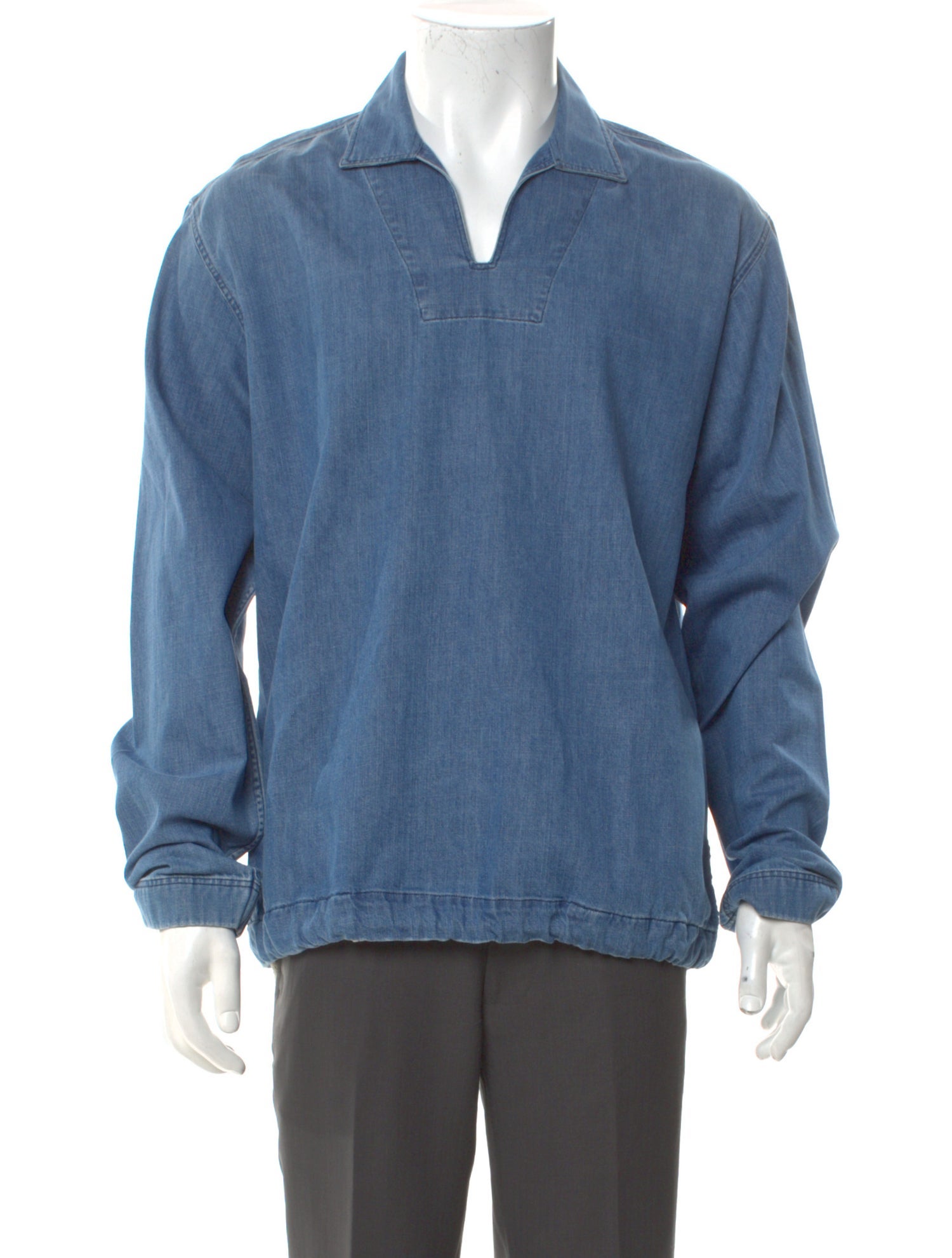 Orlebar Brown V-Neck Long Sleeve Henley