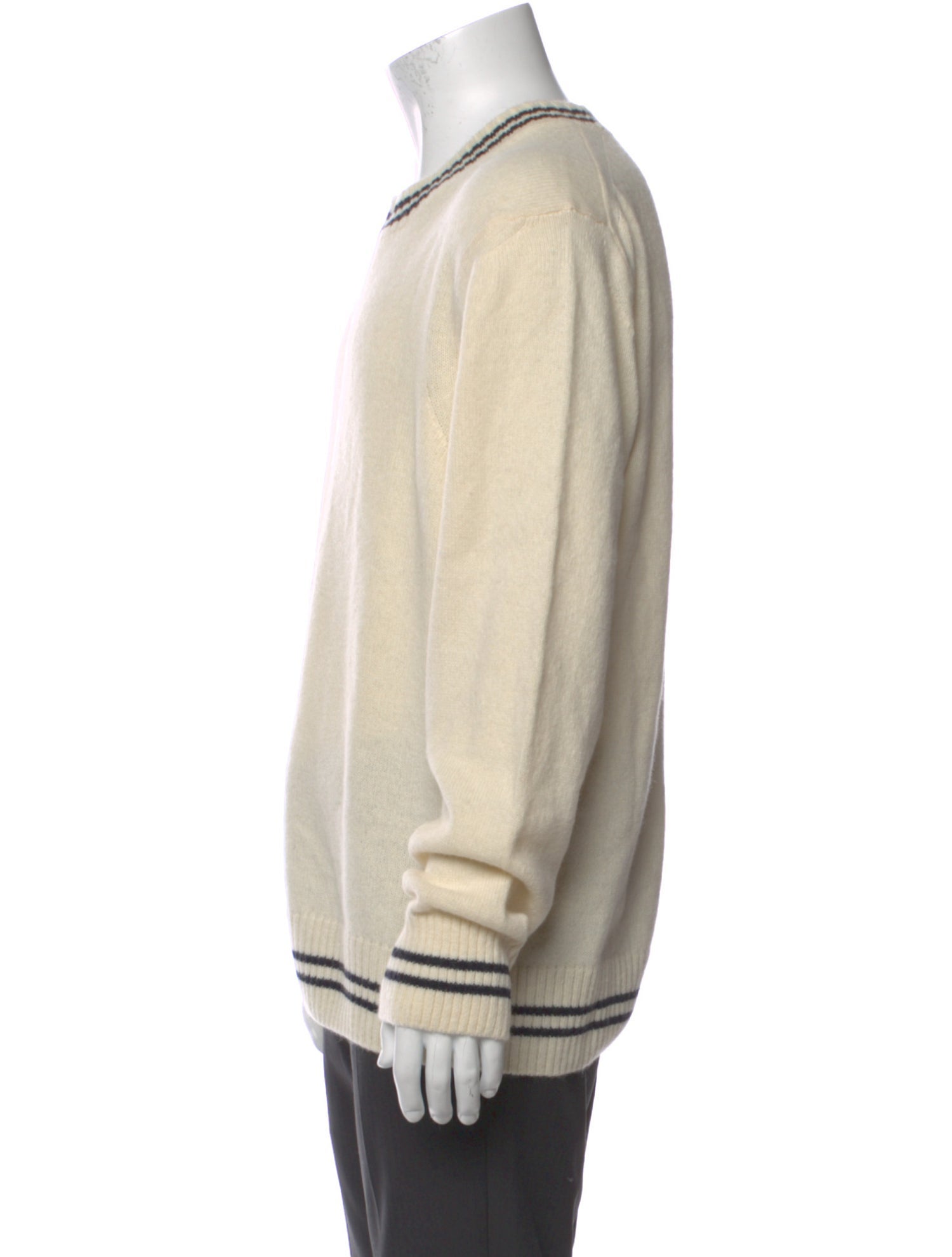 Orlebar Brown Alpaca Striped Pullover w/ Tags
