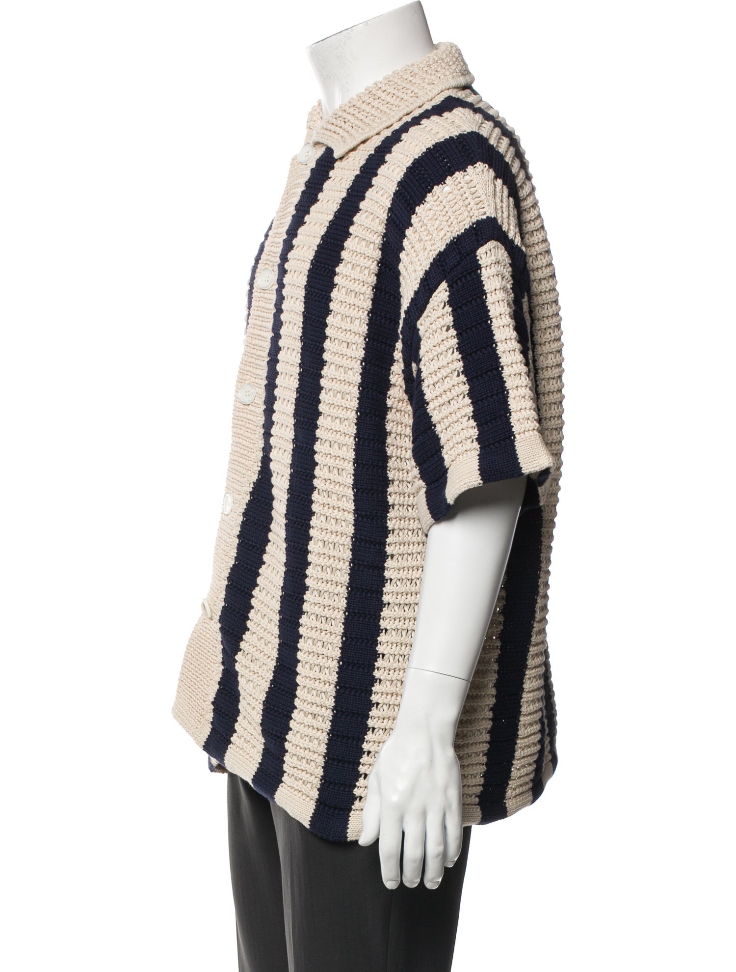 Orlebar Brown Striped Short Sleeve Shirt