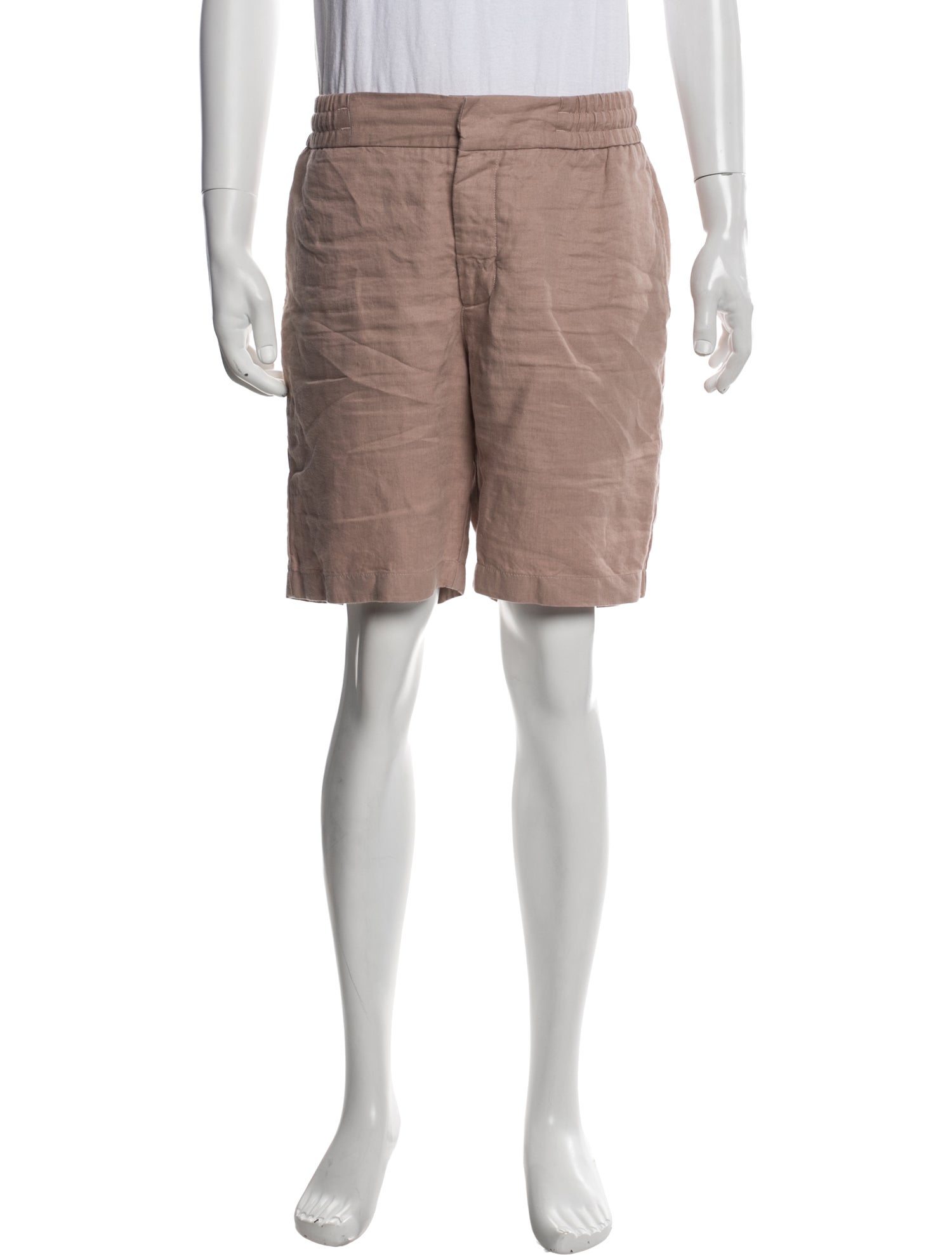 Orlebar Brown Linen Flat Front Shorts