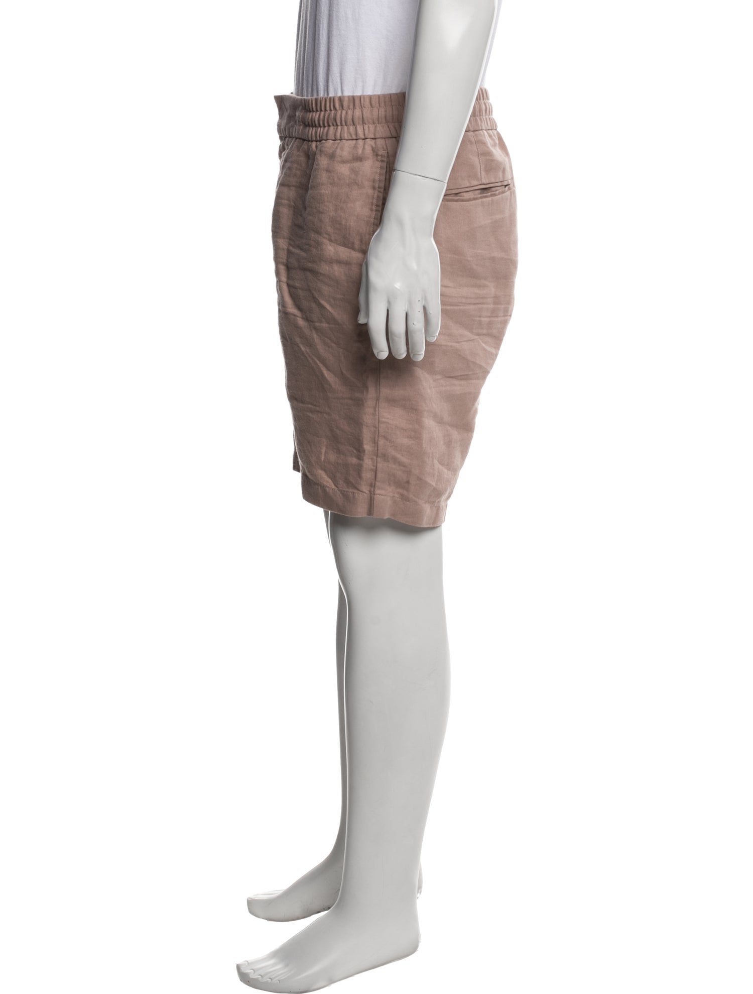 Orlebar Brown Linen Flat Front Shorts