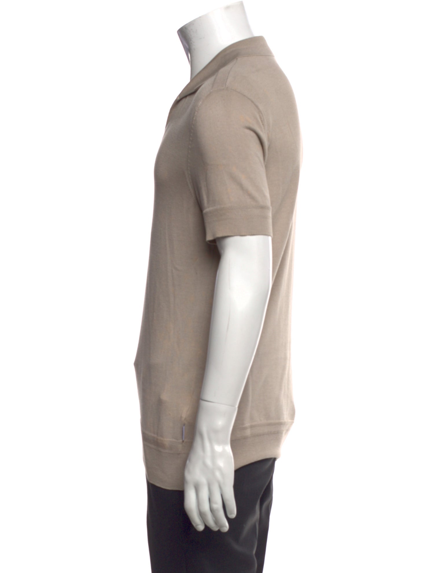 Orlebar Brown V-Neck Short Sleeve Polo Sweater