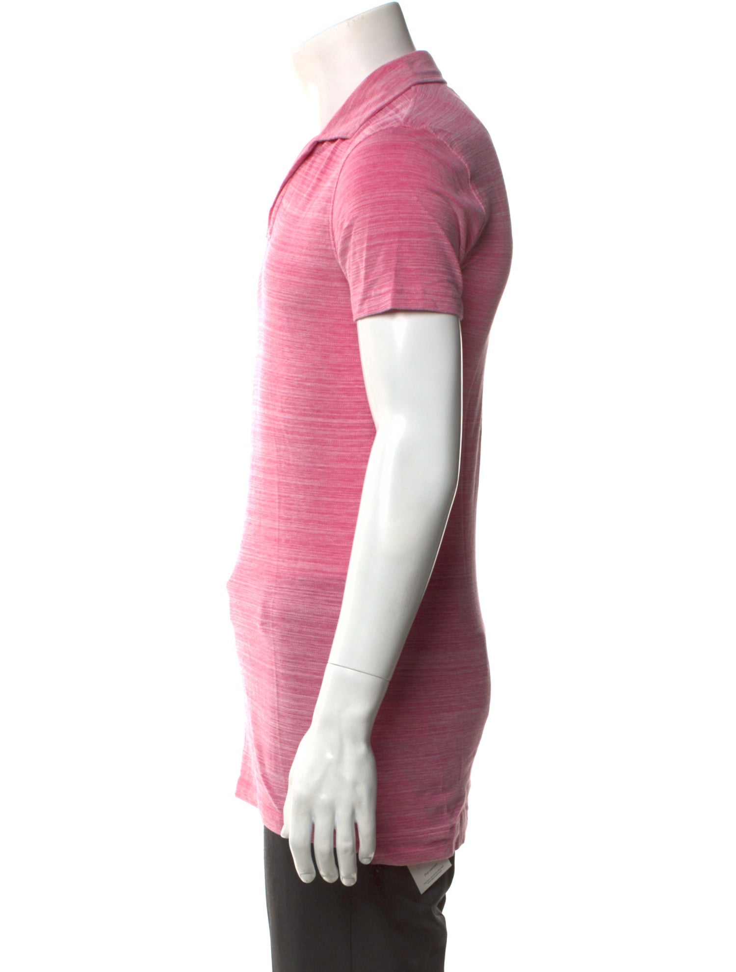 Orlebar Brown Striped Collar Polo Shirt