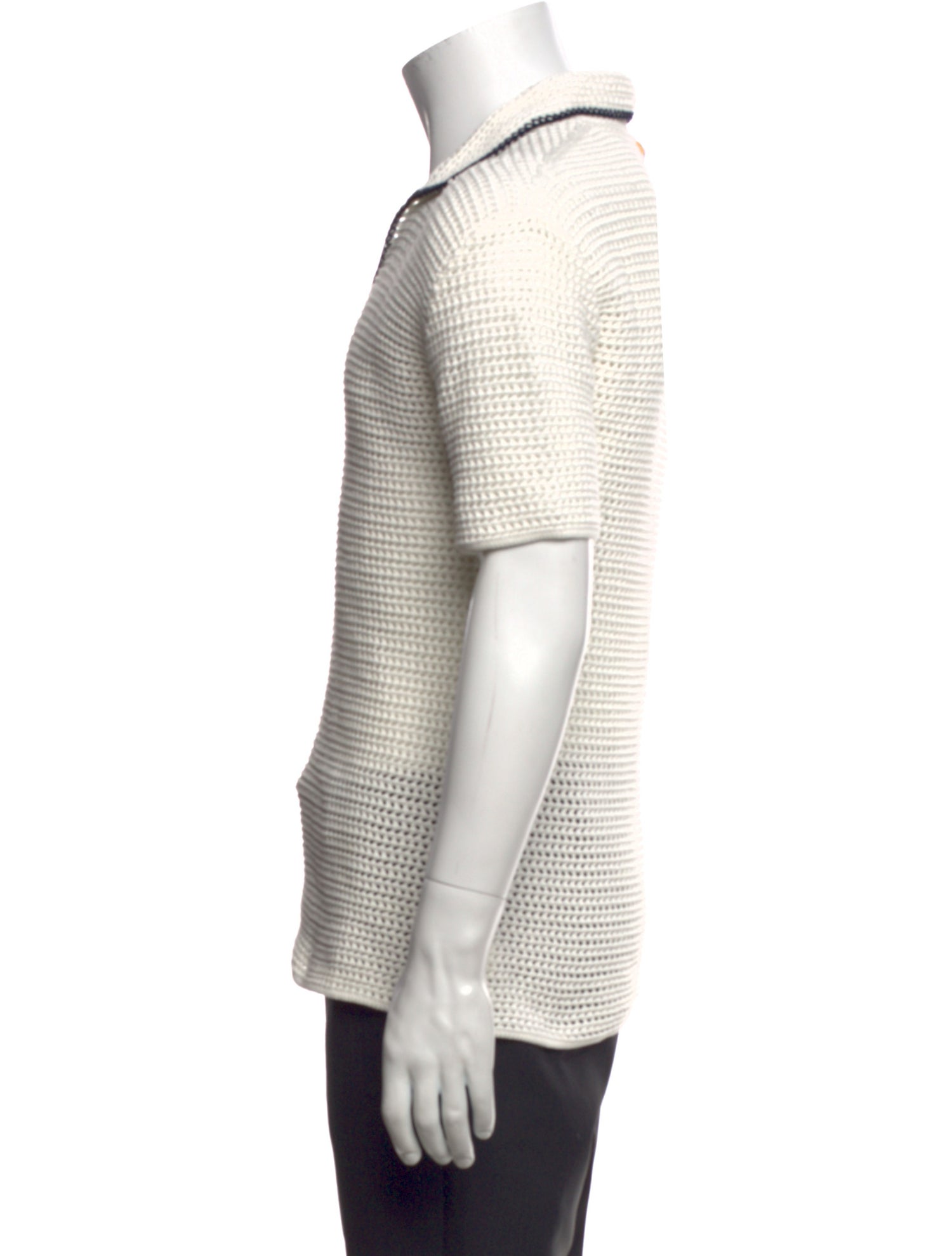 Orlebar Brown Collar Short Sleeve Polo Sweater