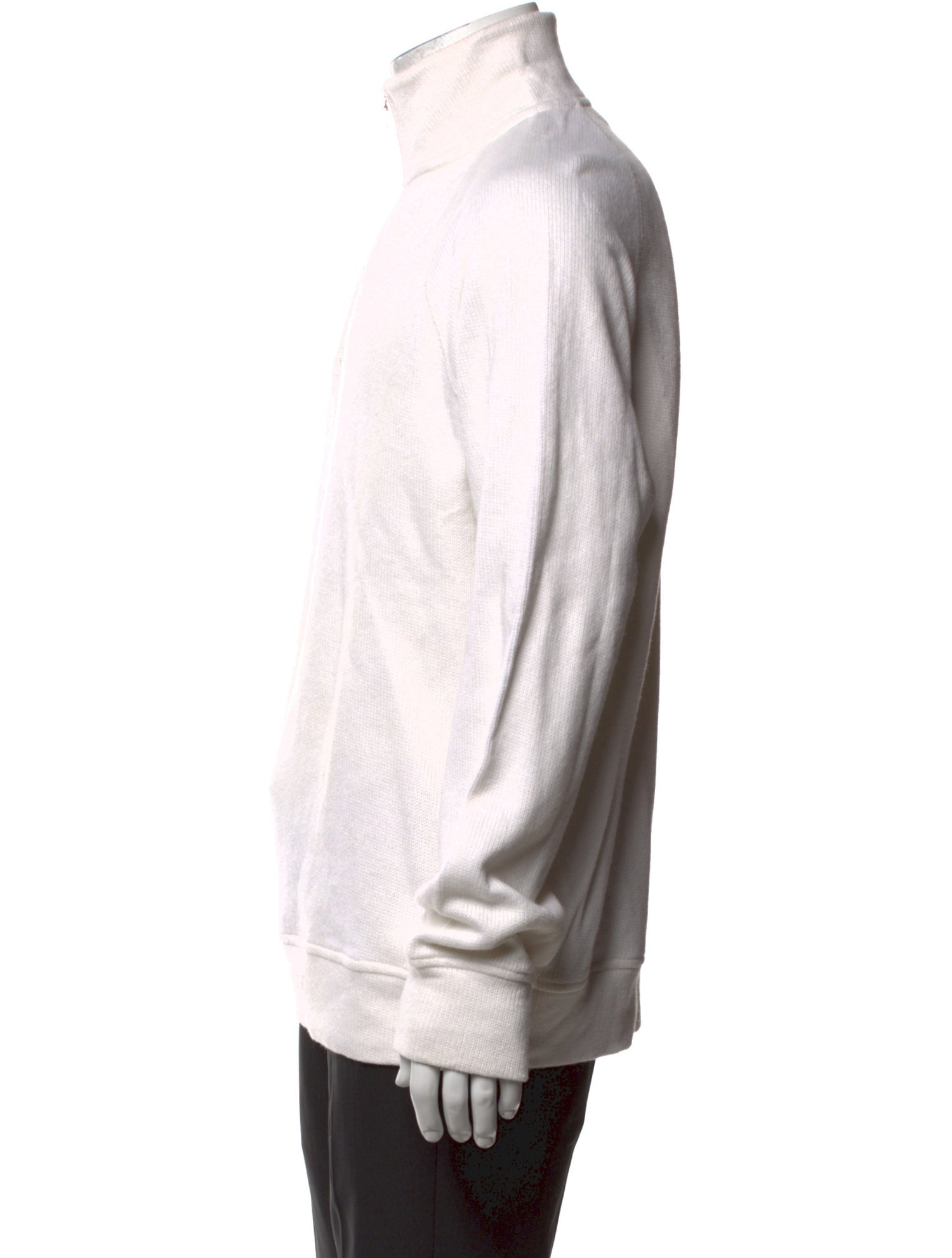 Orlebar Brown Mock Neck Long Sleeve Pullover