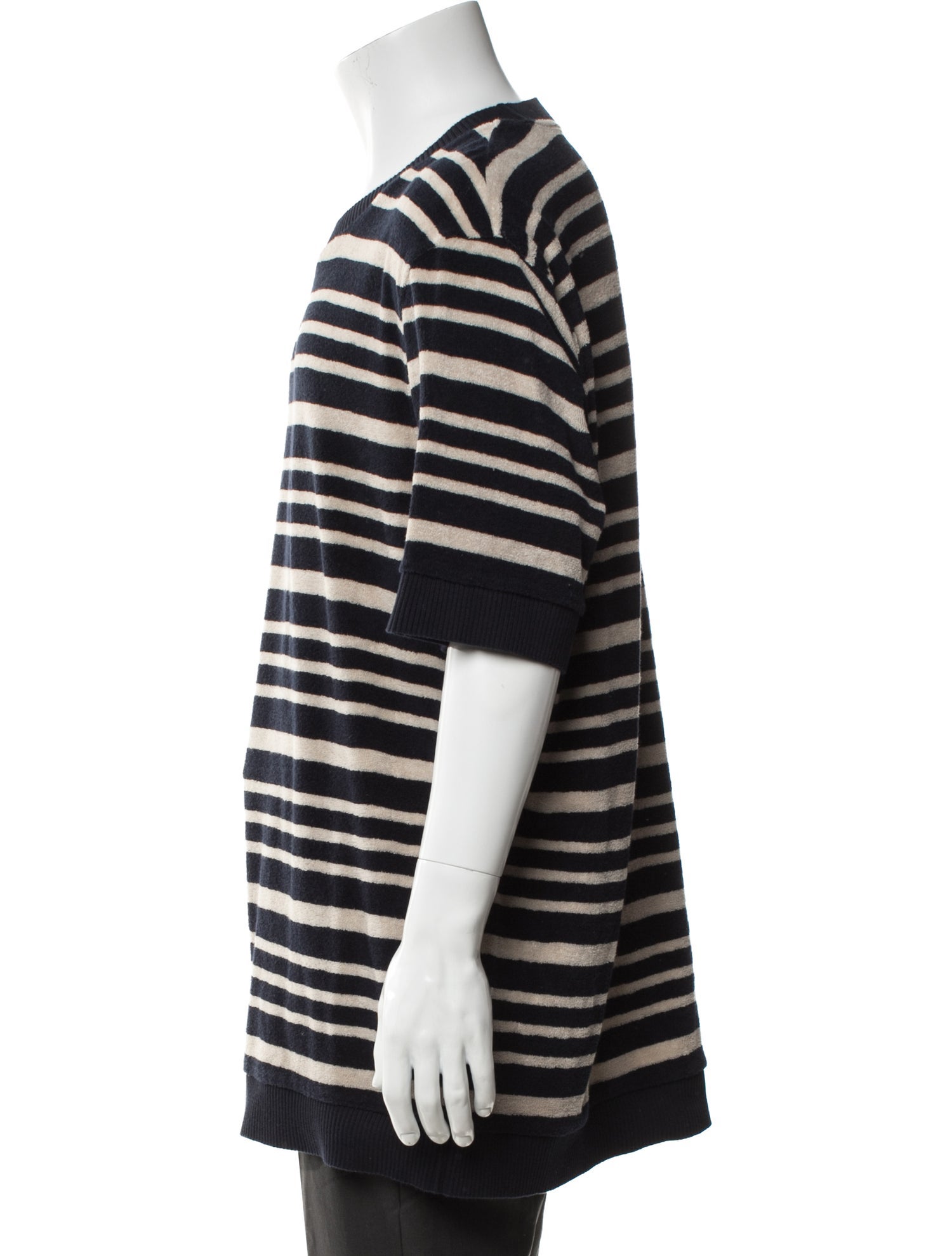 Orlebar Brown Striped Crew Neck Pullover