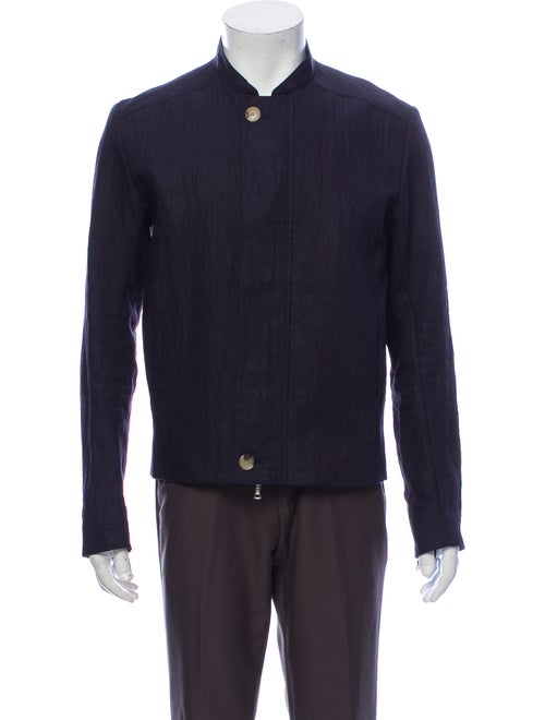Orley Linen Jacket Blue