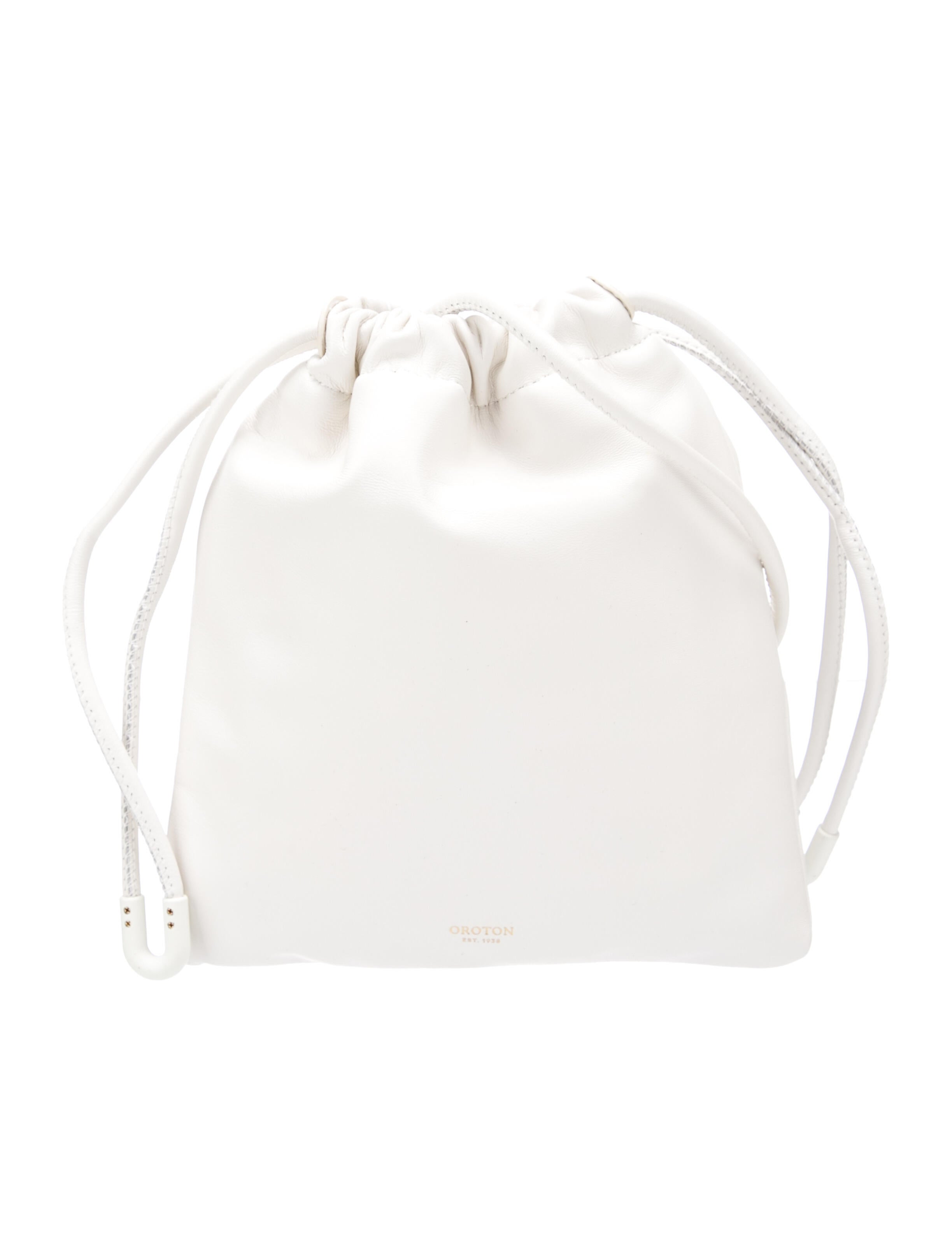 Oroton Leather Crossbody Bag w/Tags White Crossbody Bags, Handbags