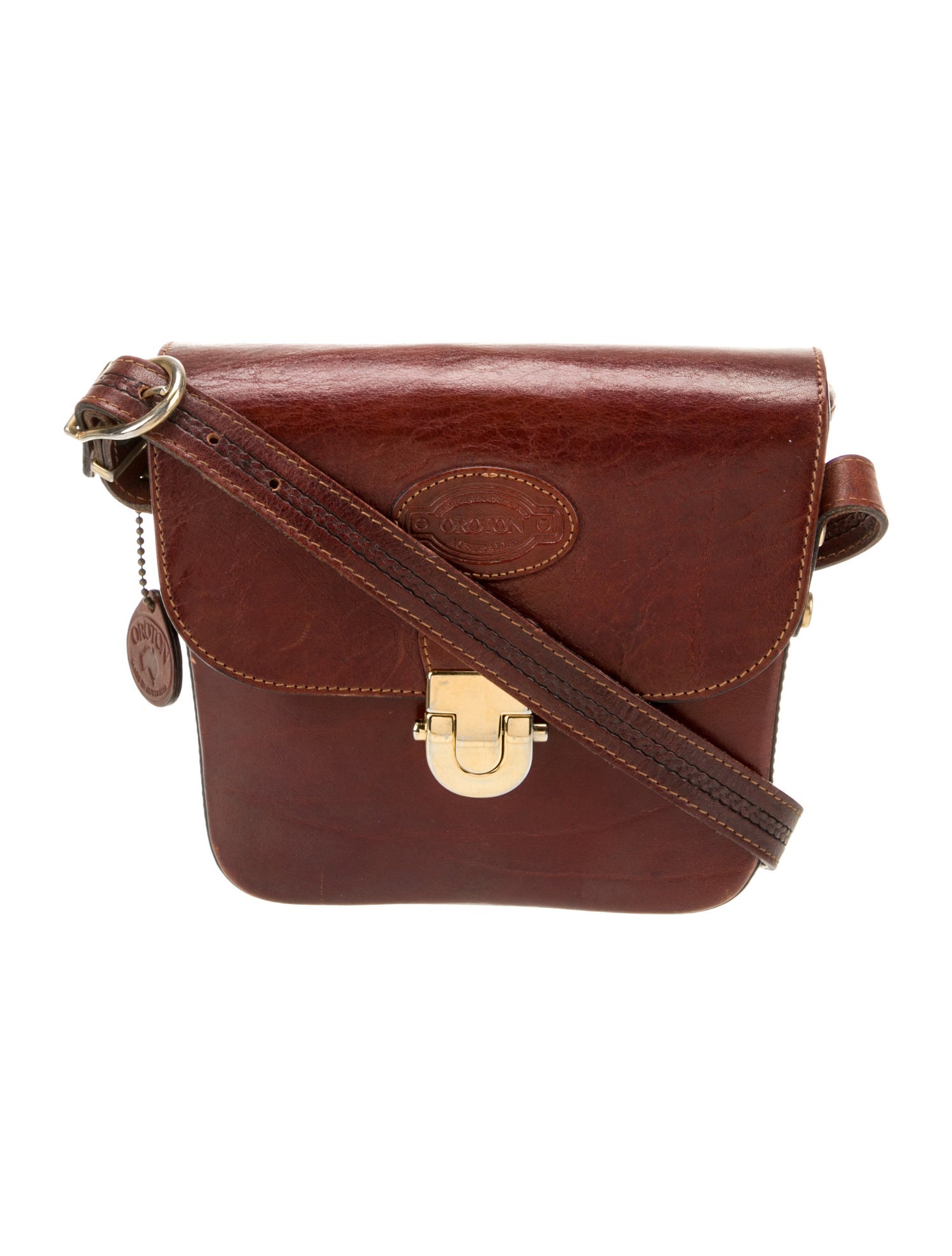 Oroton Leather Shoulder Bag