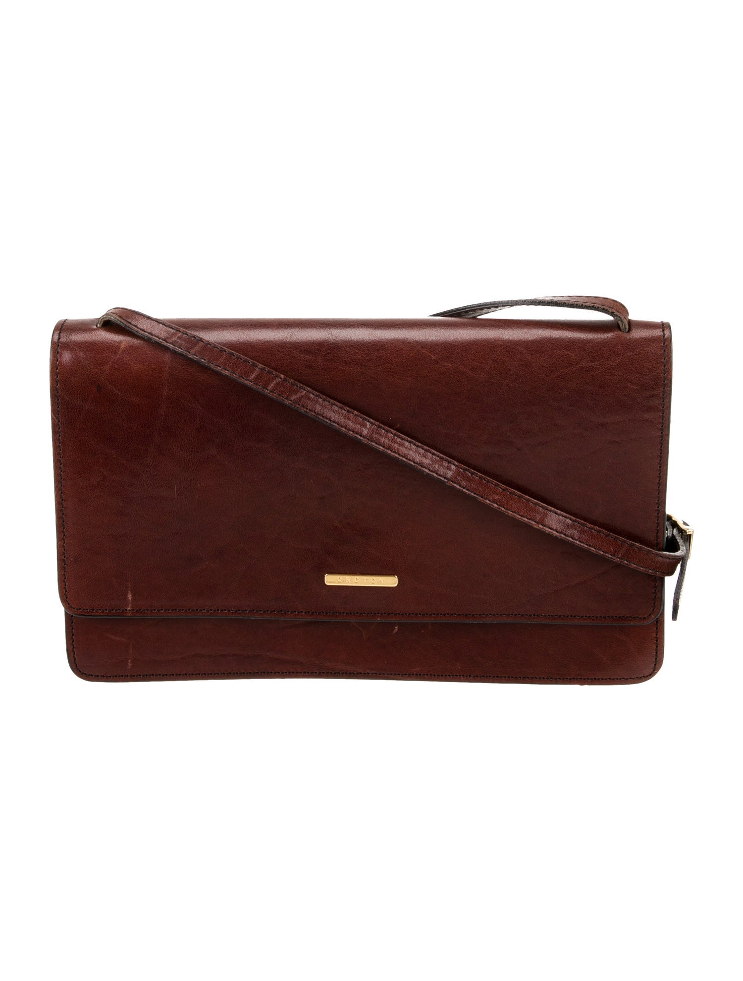 Oroton Leather Crossbody Bag