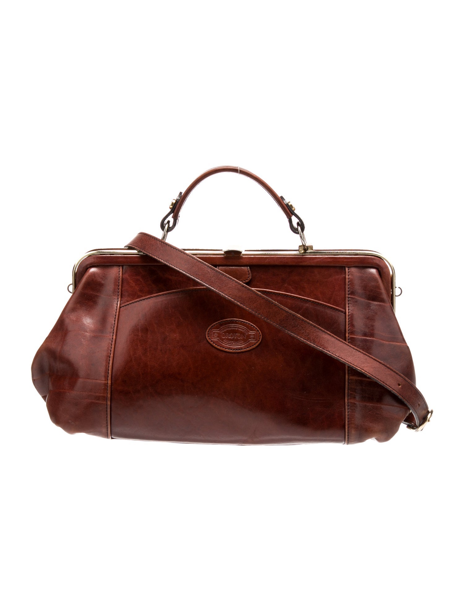 Oroton Leather Crossbody Bag
