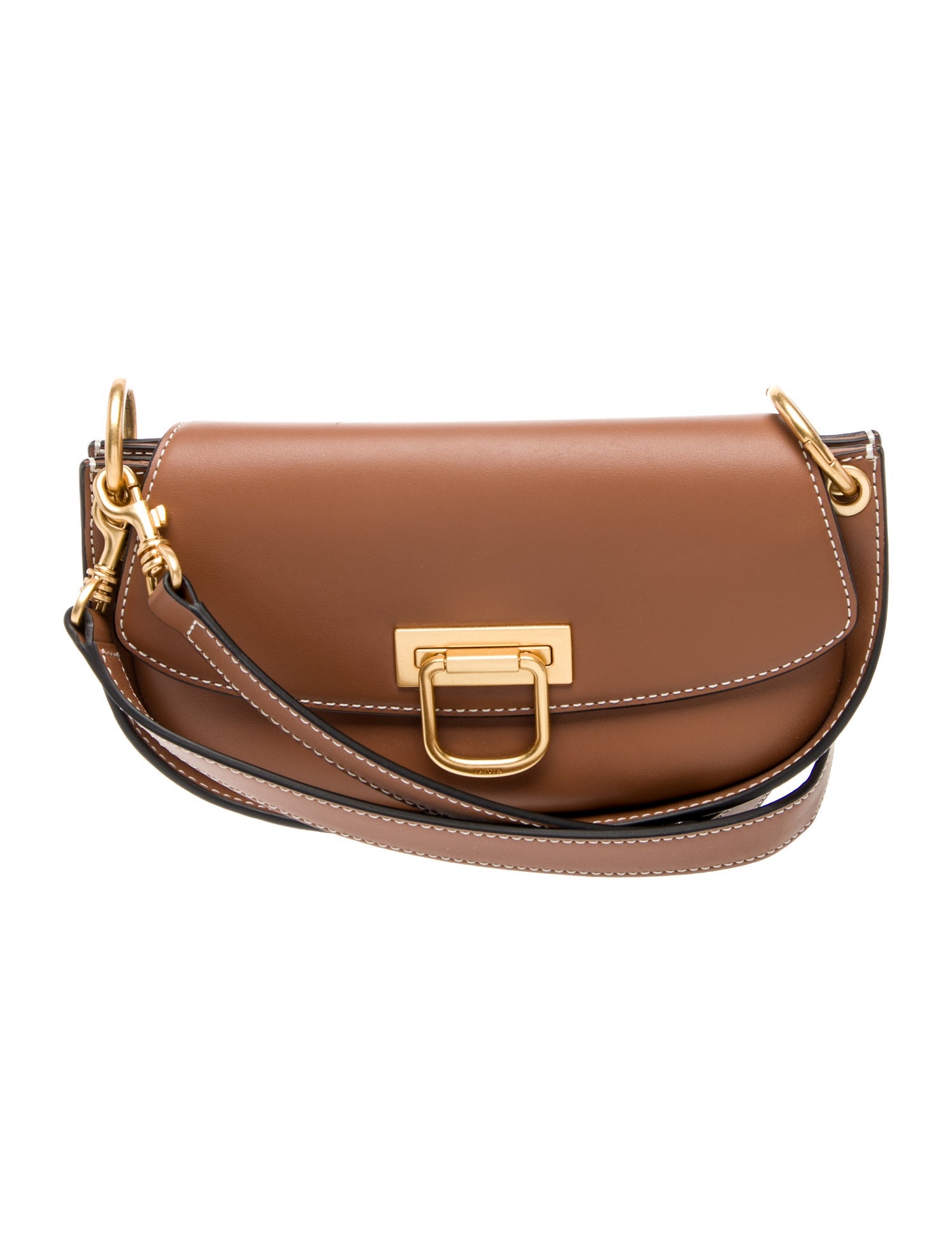 Oroton Leather Top Handle Bag
