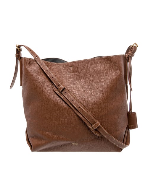 Oroton Leather Bucket Bag