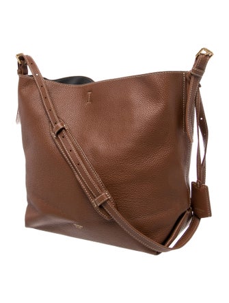 Oroton Leather Bucket Bag