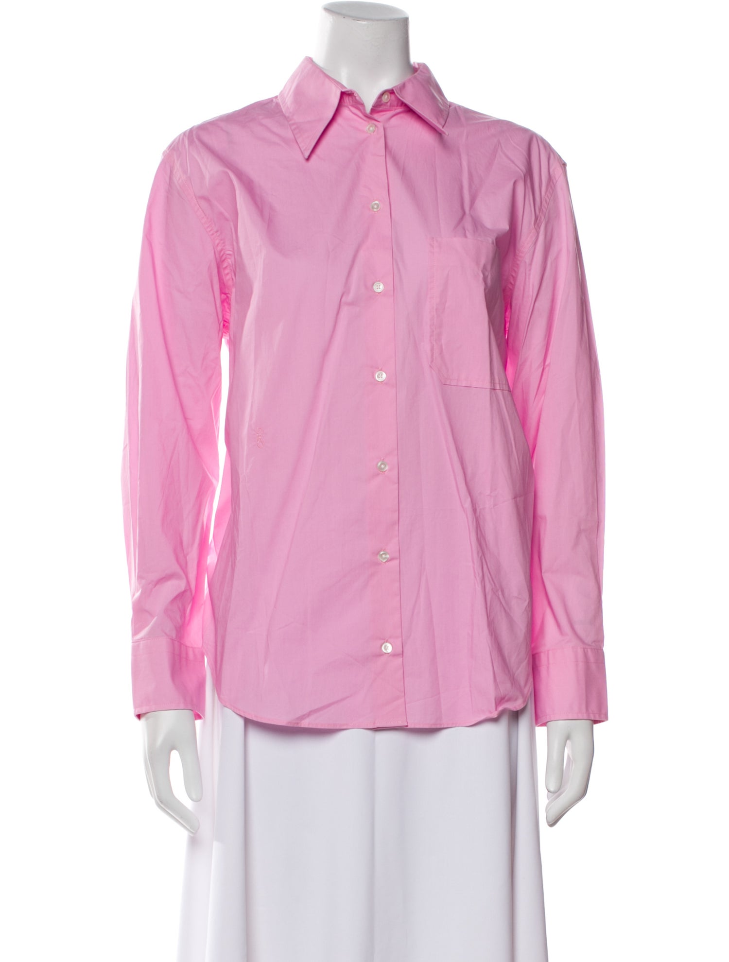 Oroton Long Sleeve Button-Up Top w/ Tags