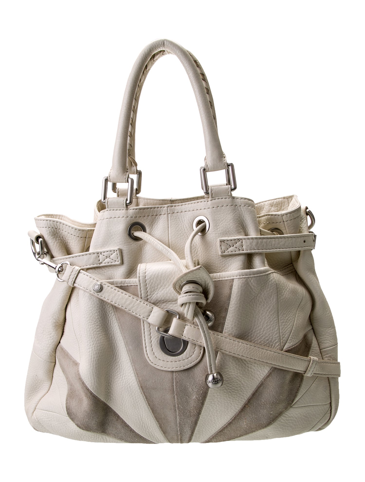 Oroton Leather Top Handle Bag