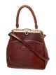 Oroton Leather Top Handle Bag