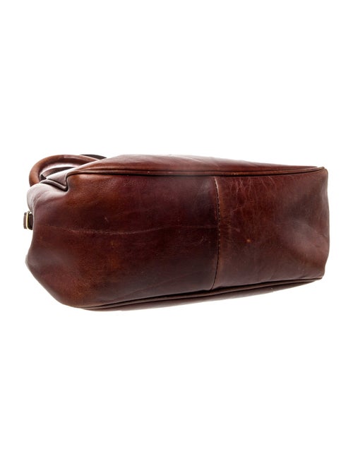 Oroton Leather Top Handle Bag