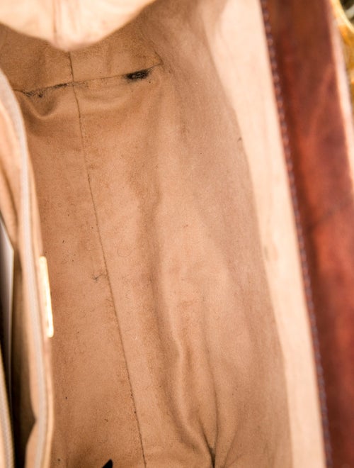 Oroton Leather Top Handle Bag