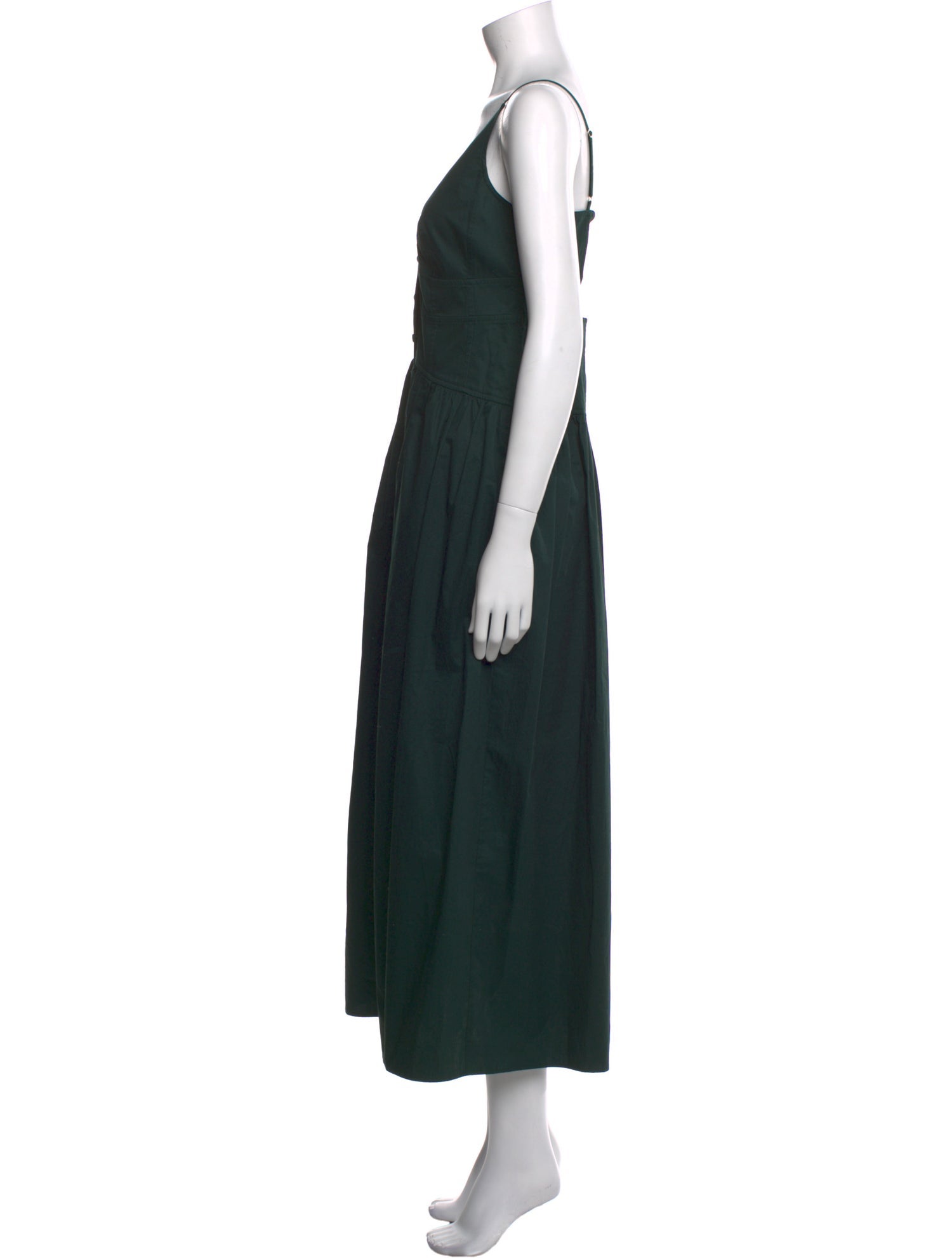 Oroton V-Neck Long Dress