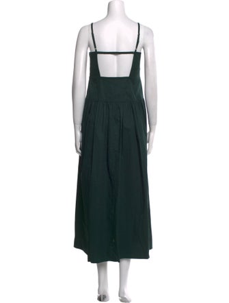 Oroton V-Neck Long Dress