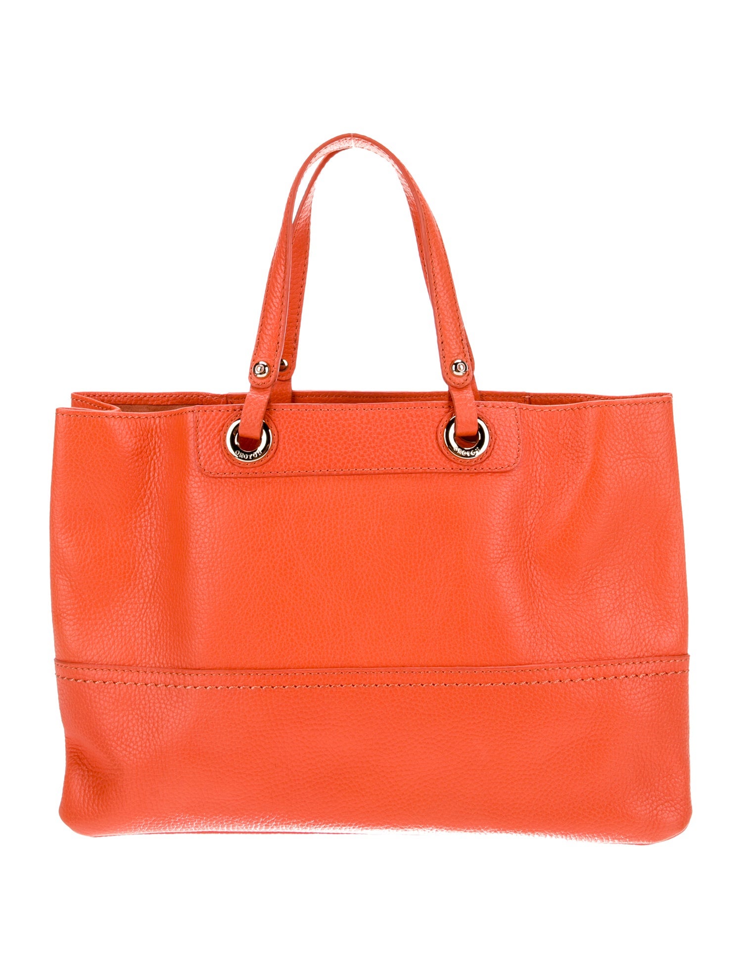 Oroton Leather Top Handle Bag