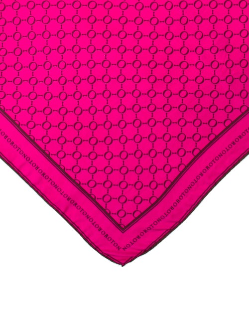 Oroton Silk Printed Scarf