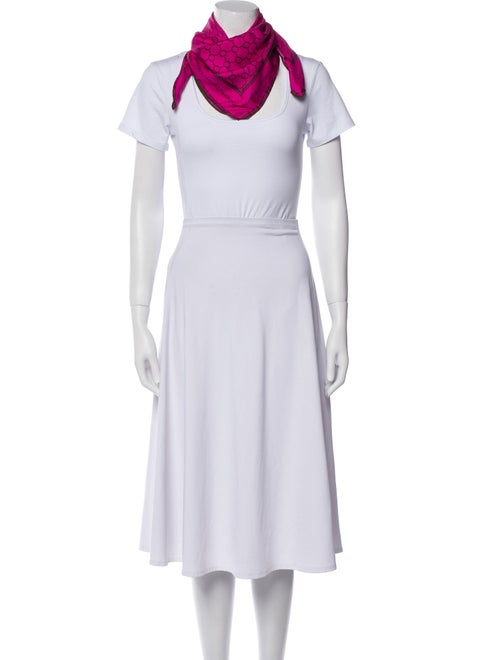 Oroton Silk Printed Scarf