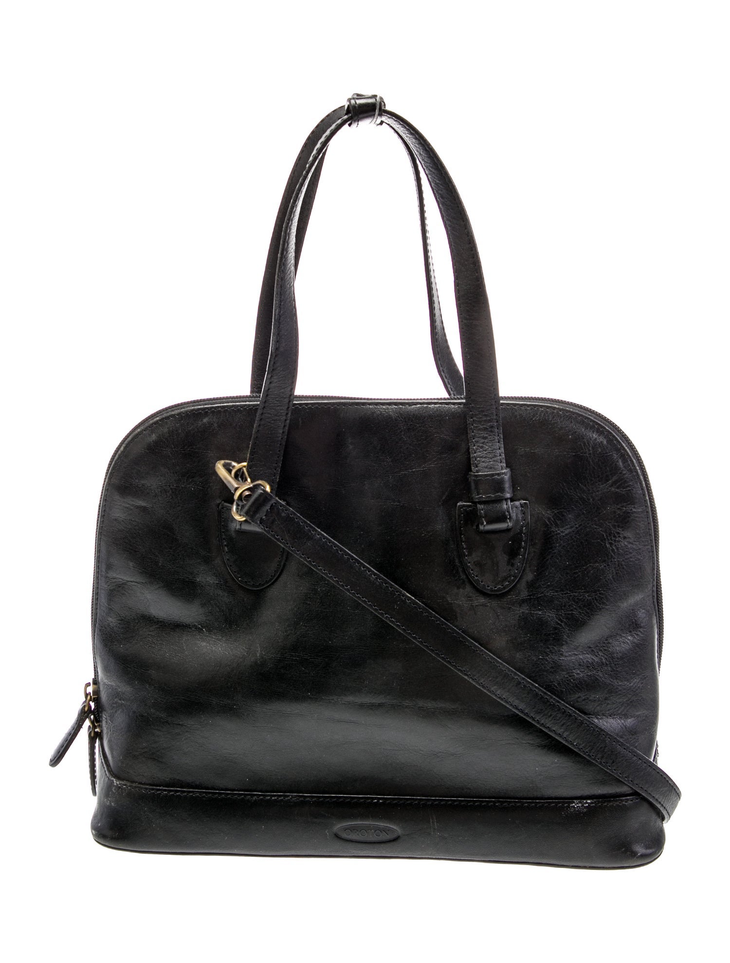 Oroton Leather Shoulder Bag