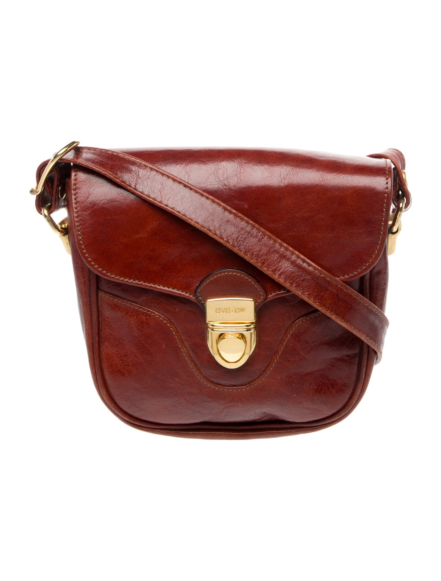 Oroton Leather Crossbody Bag