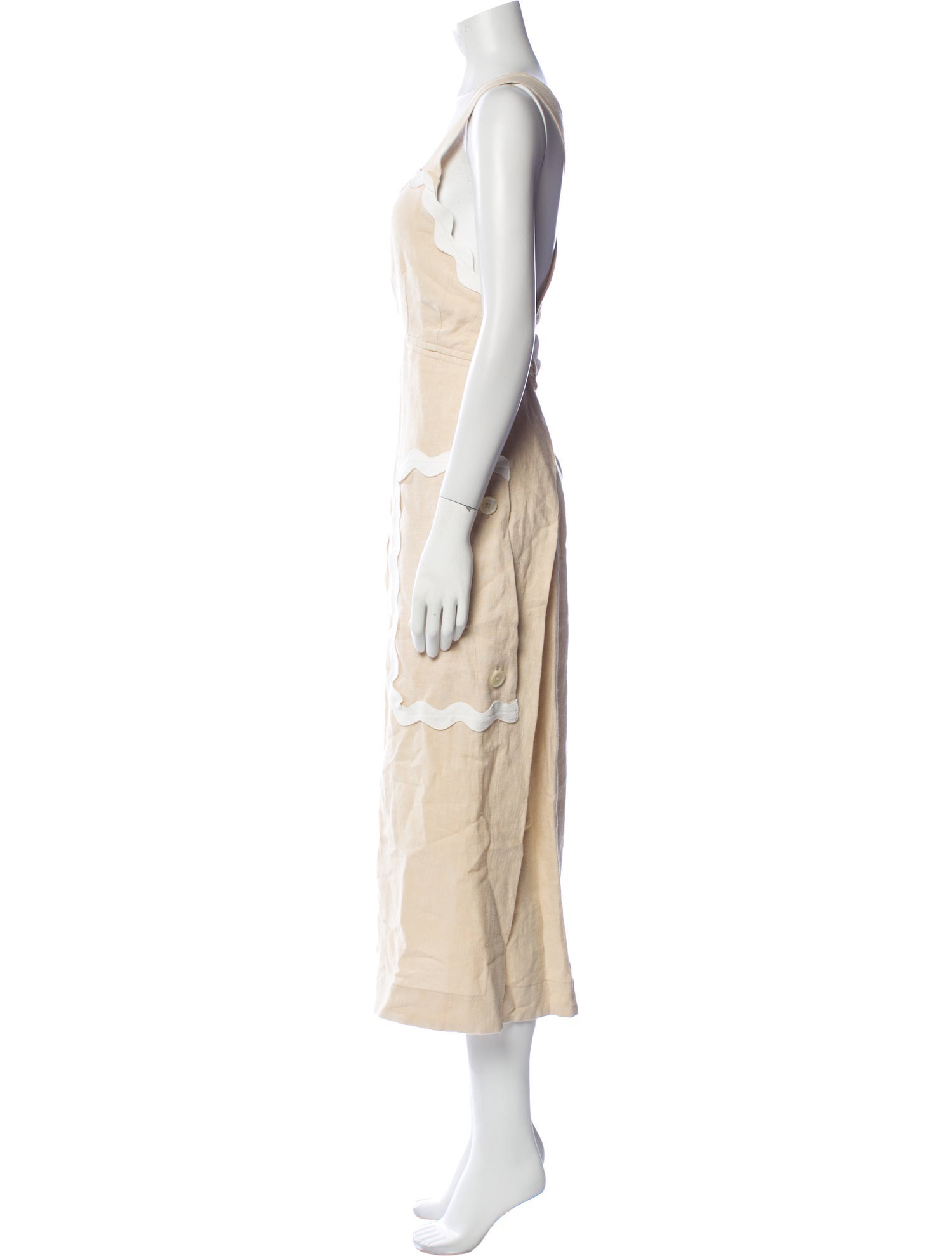 Oroton Linen Long Dress