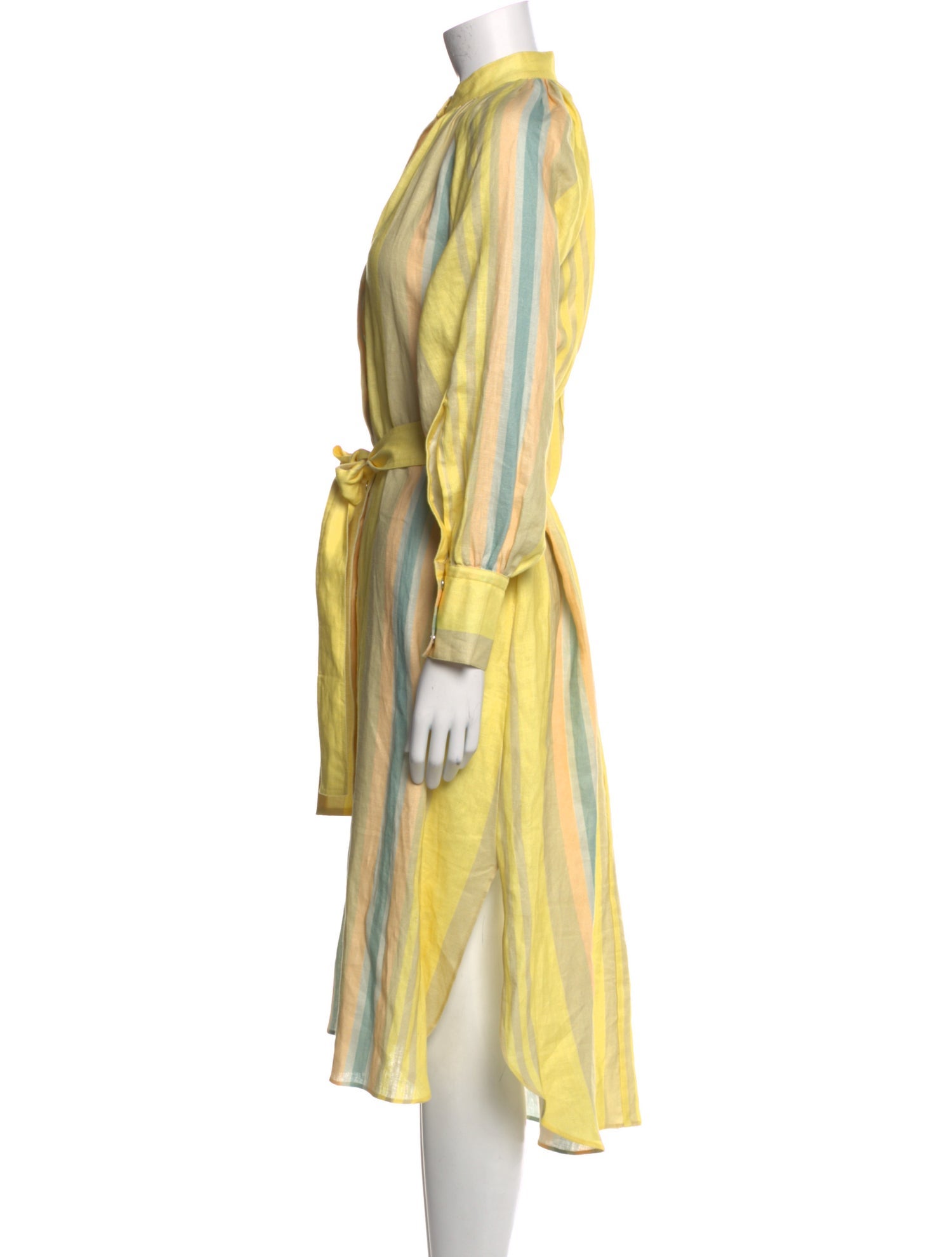 Oroton Mock Neck Midi Length Dress