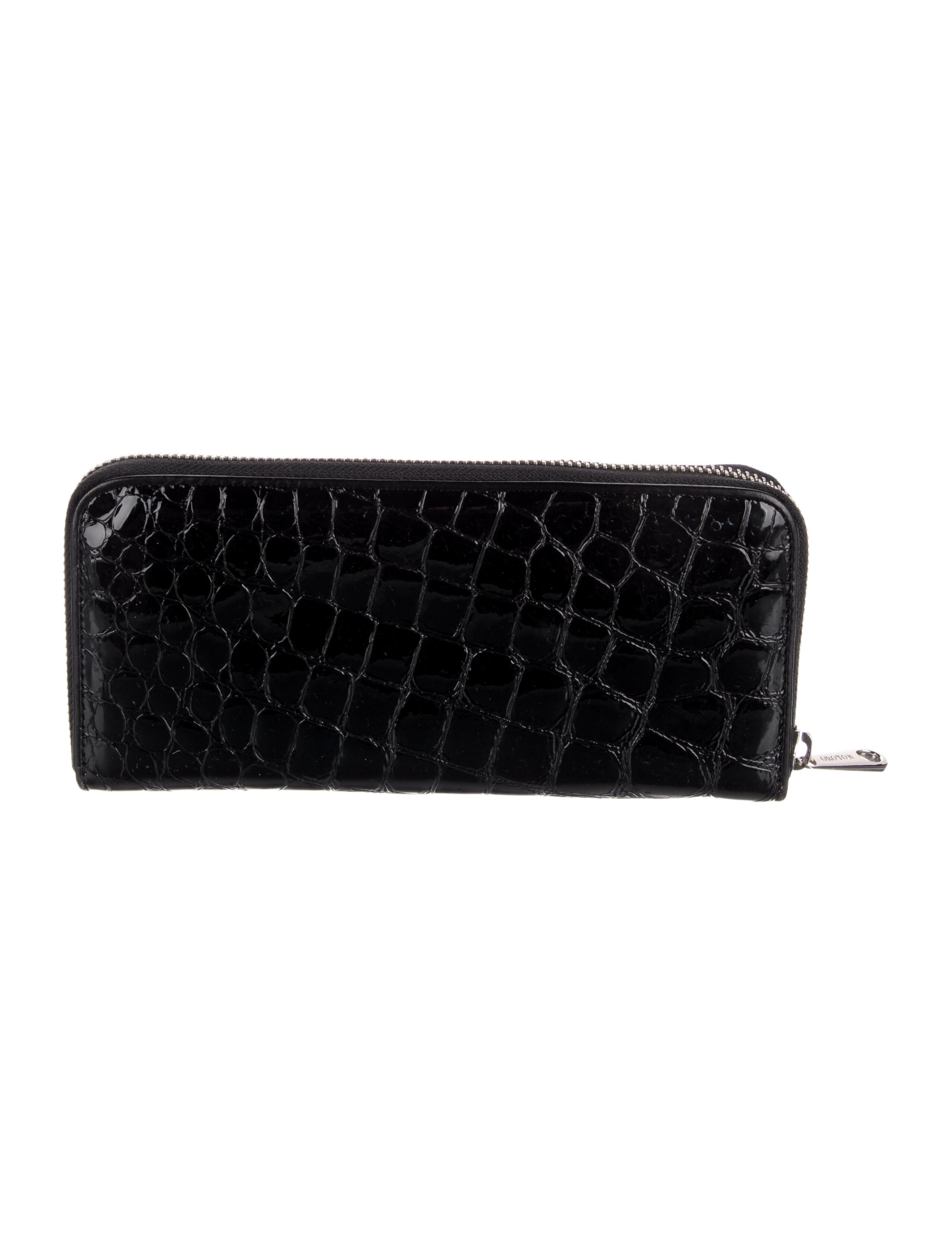 Oroton Embossed Leather Printed Continental Wallet