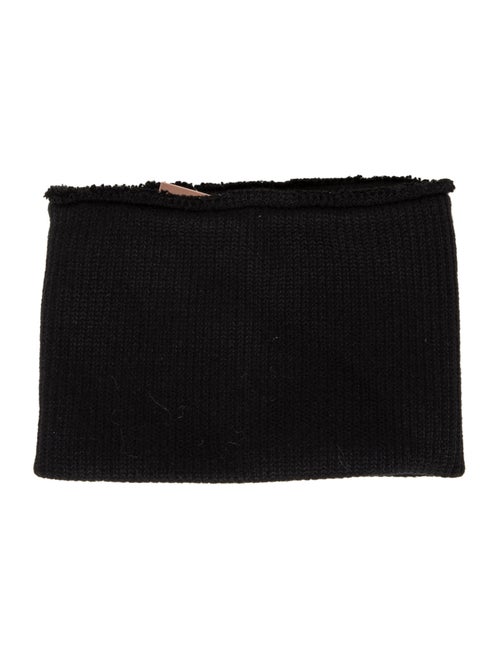 Orseund Iris Chunky Knit Tube Scarf w/ Tags Black