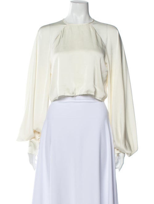 Orseund Iris Crew Neck Long Sleeve Crop Top