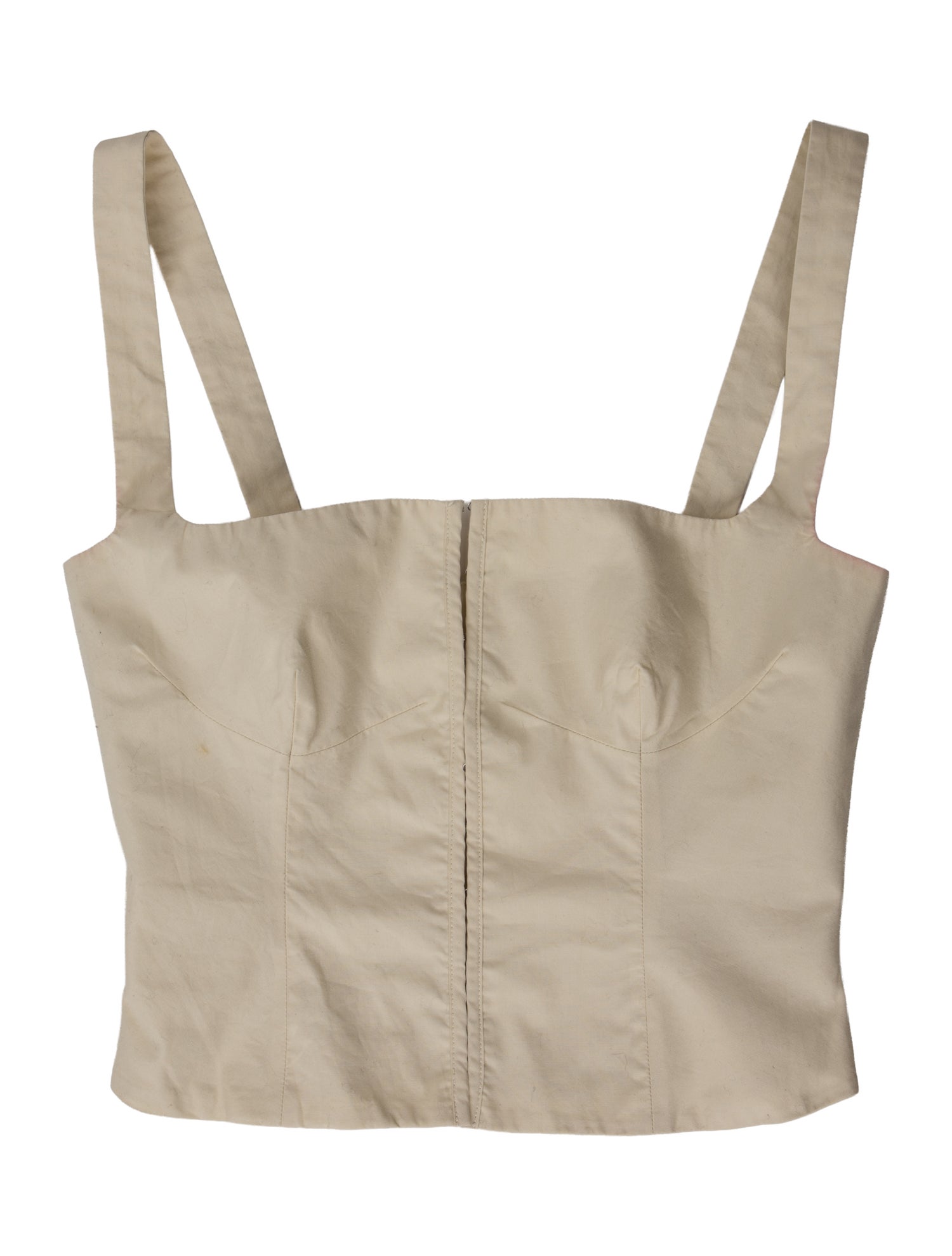 Orseund Iris Square Neckline Sleeveless Crop Top