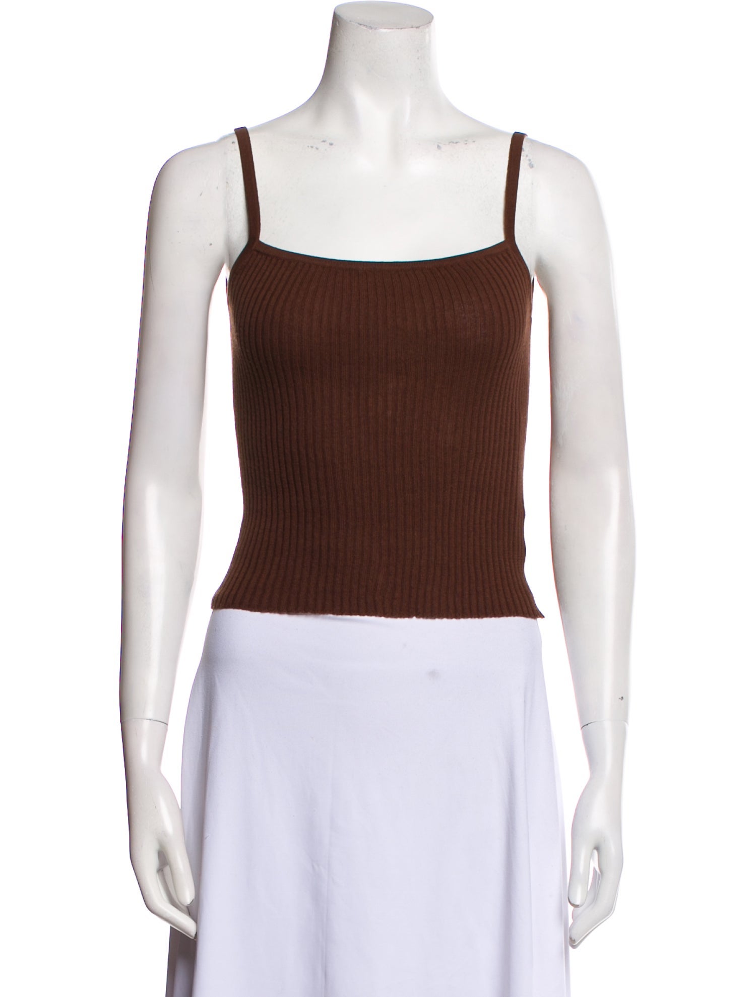 Orseund Iris Square Neckline Sleeveless Crop Top