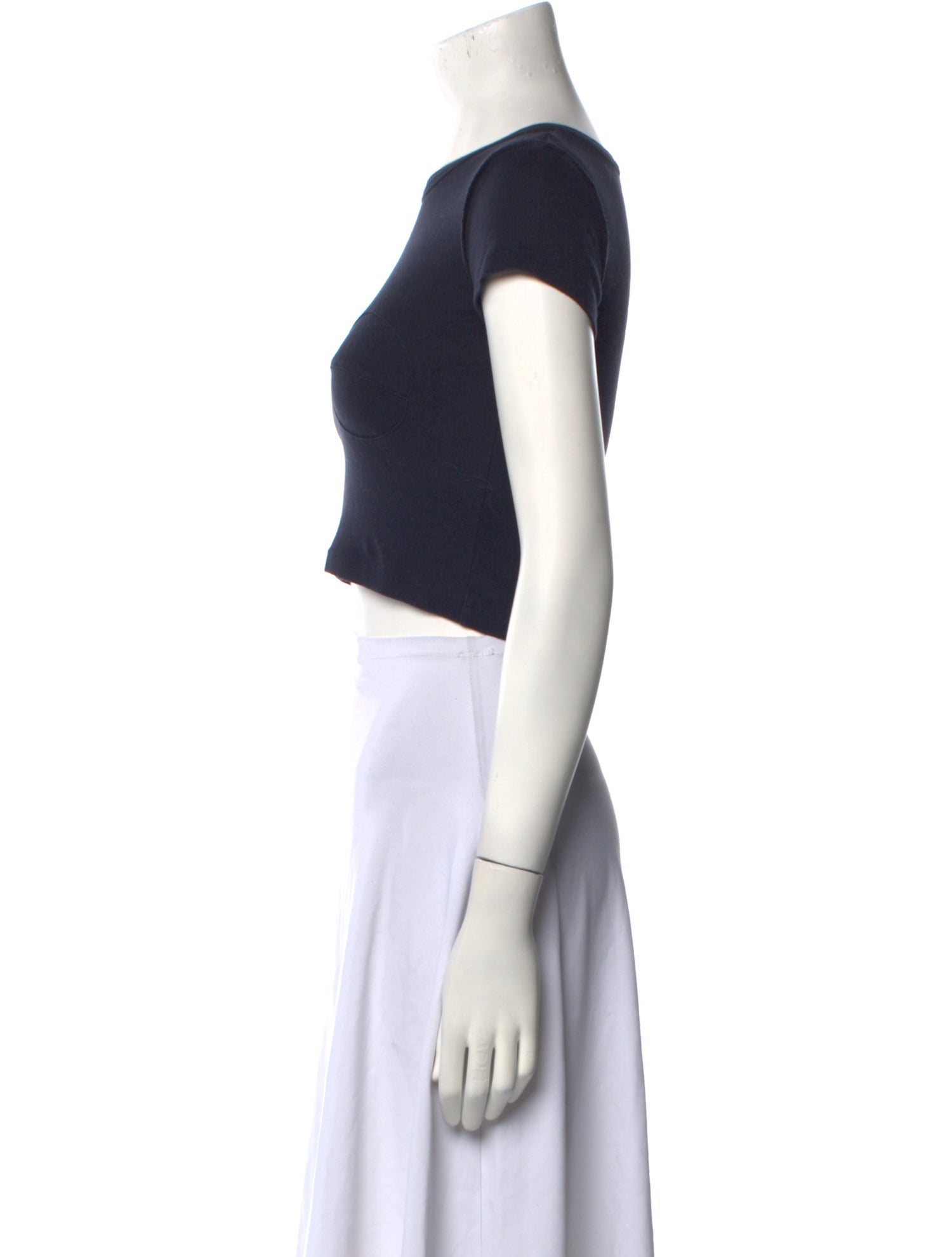 Orseund Iris Crew Neck Short Sleeve Crop Top