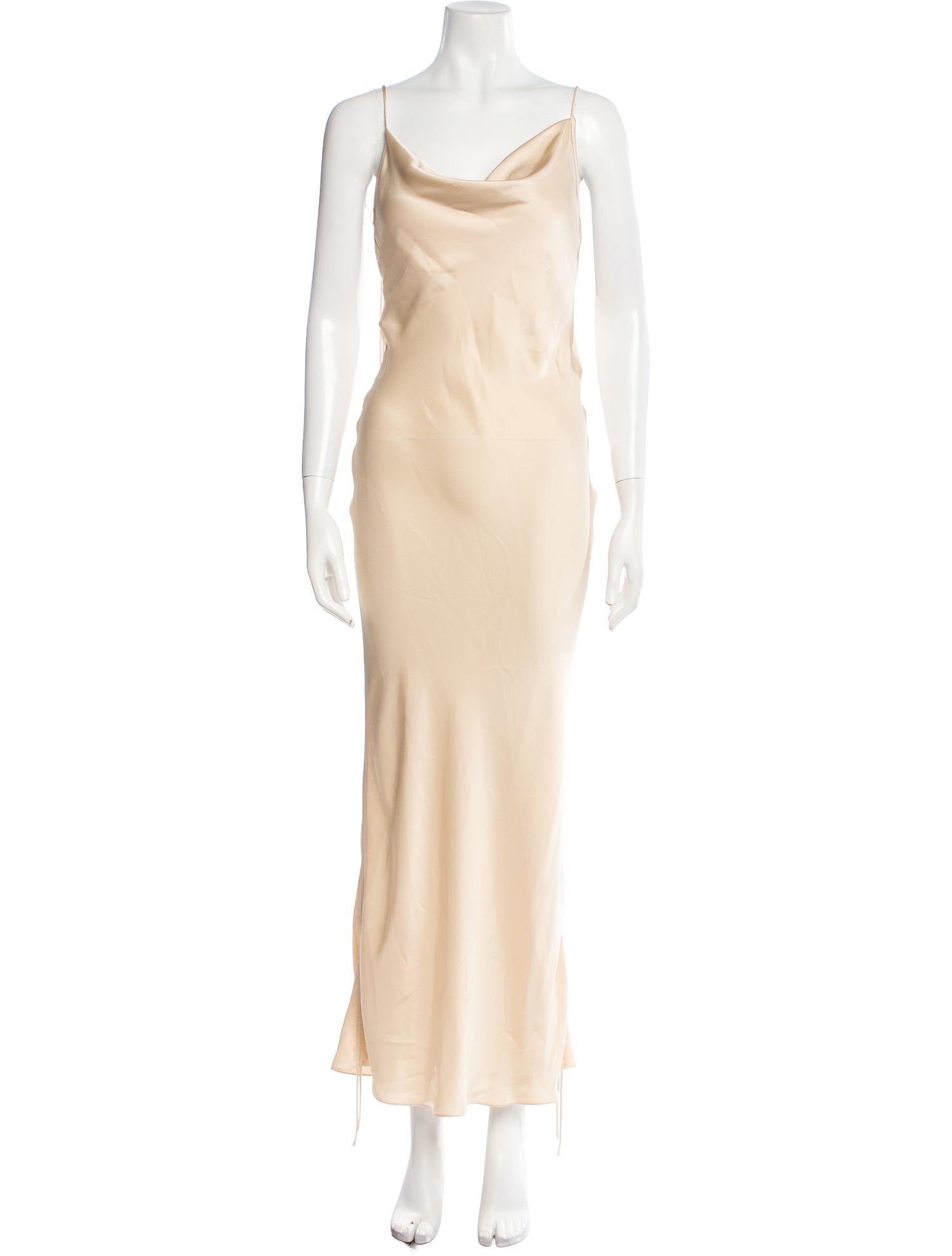 Orseund Iris Cowl Neck Midi Length Dress