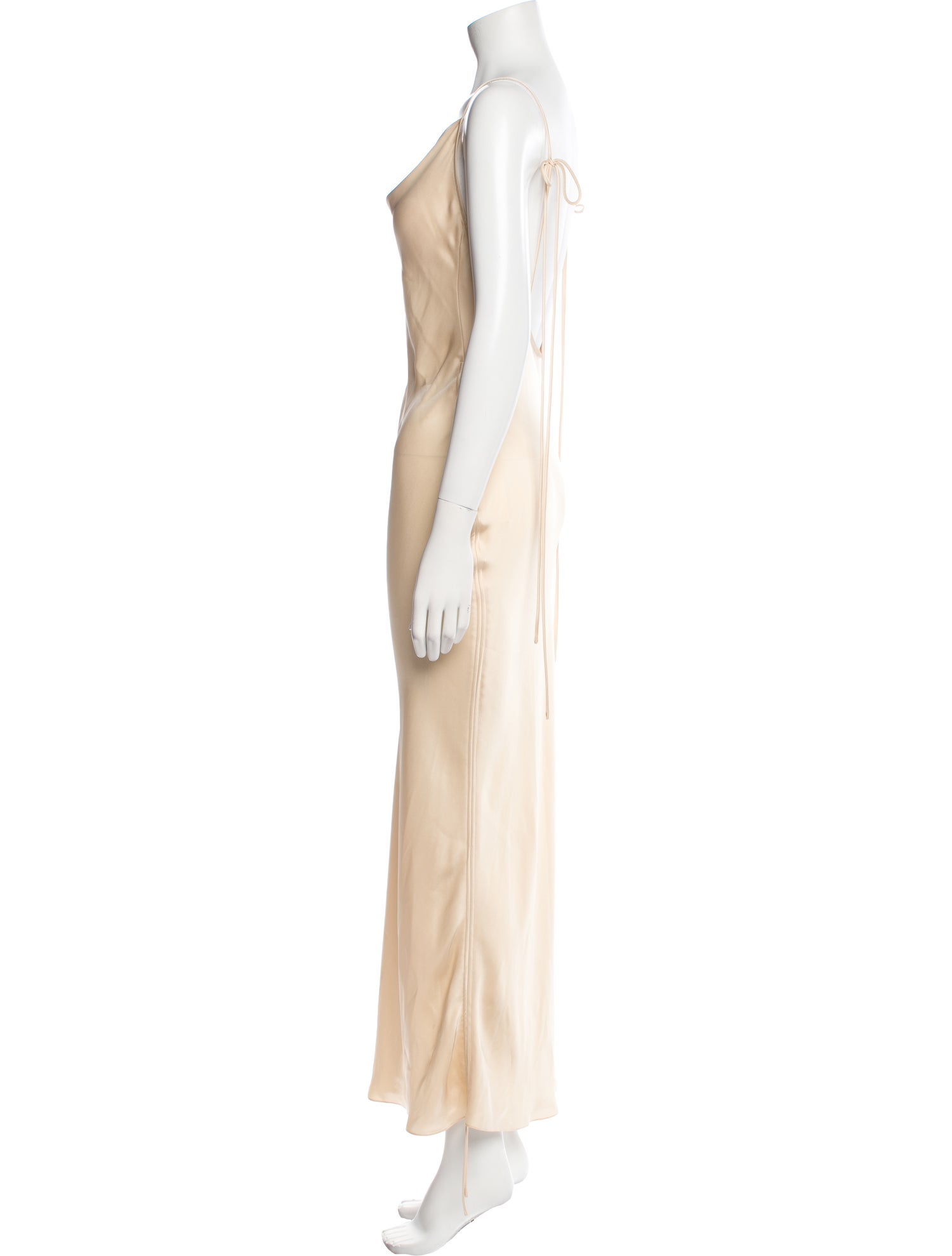 Orseund Iris Cowl Neck Midi Length Dress