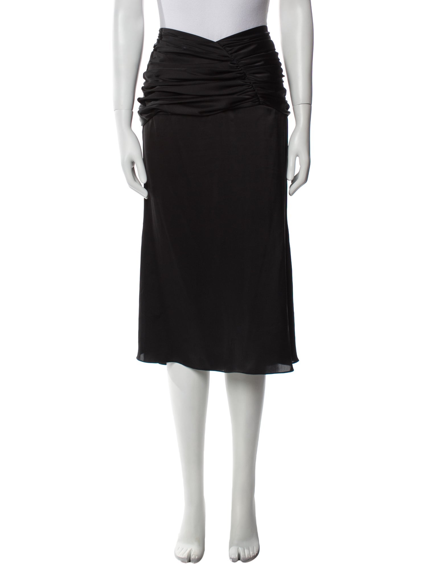 Orseund Iris Ruffle Embellishment Midi Length Skirt