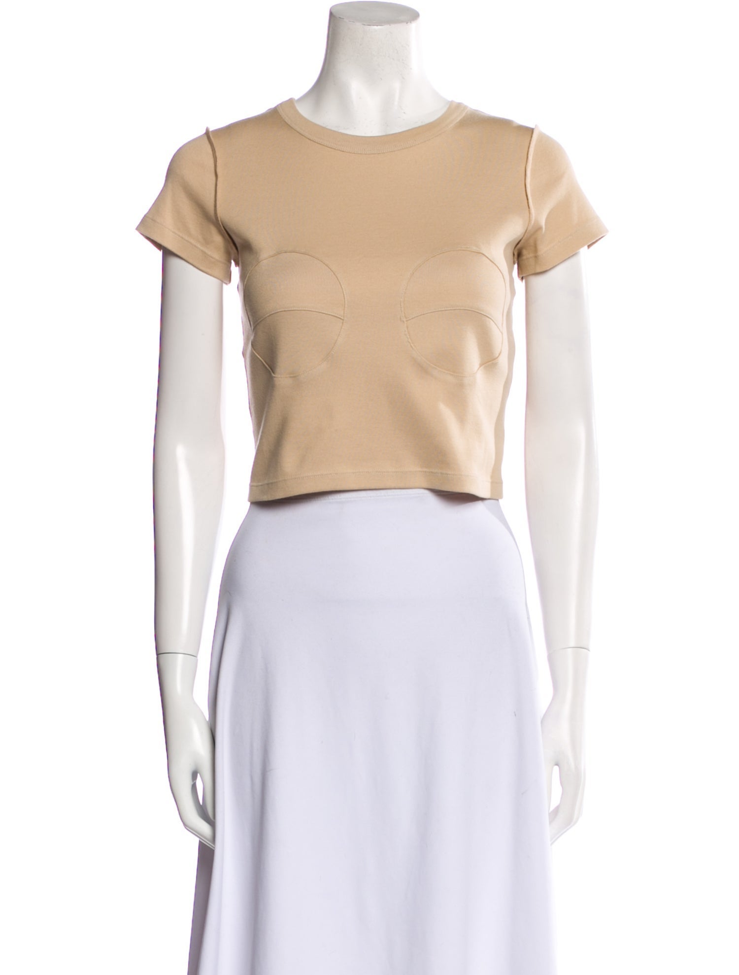 Orseund Iris Crew Neck Short Sleeve Crop Top