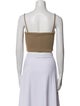 Orseund Iris Square Neckline Sleeveless Crop Top