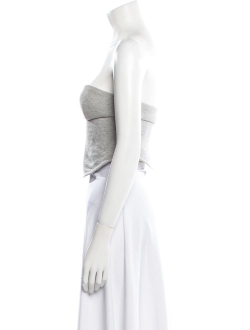 Orseund Iris Strapless Crop Top