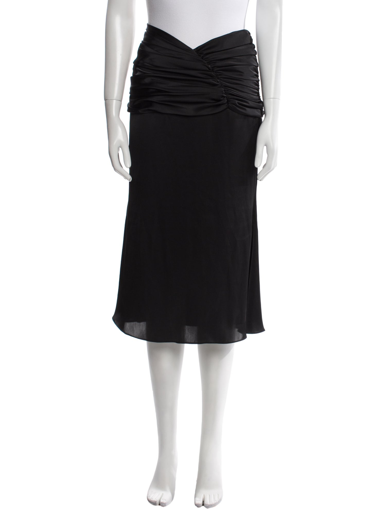 Orseund Iris Silk Midi Length Skirt