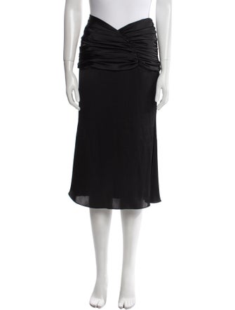 Orseund Iris Silk Midi Length Skirt