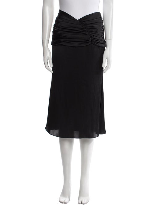 Orseund Iris Silk Midi Length Skirt