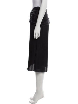 Orseund Iris Silk Midi Length Skirt
