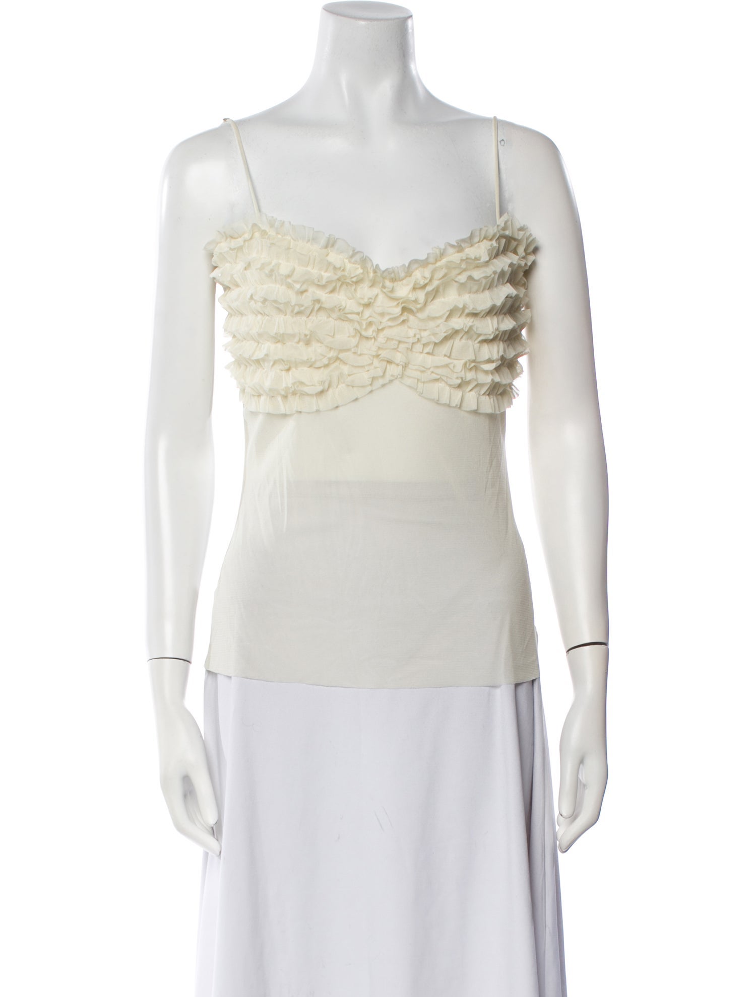 Orseund Iris Square Neckline Sleeveless Top