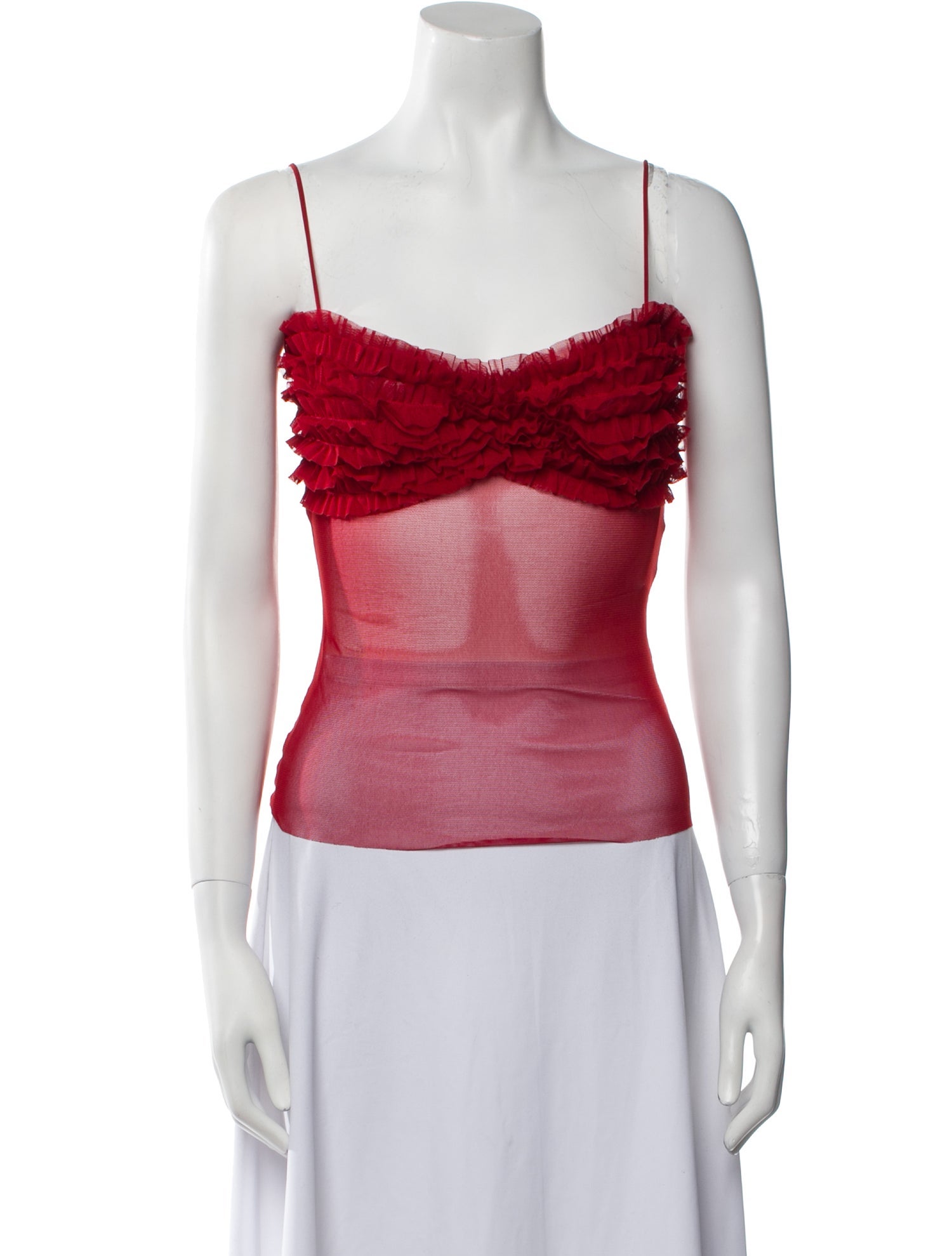 Orseund Iris Ruffle Embellishment Pajamas